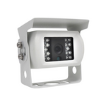 White Reversing Camera | Sony CCD | 4 pin connector | Stainless Steel bracket - LightComm