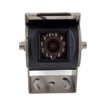 Black Reversing Camera Polished Stainless Steel bracket | Sony CCD | 4 pin connector - LightComm