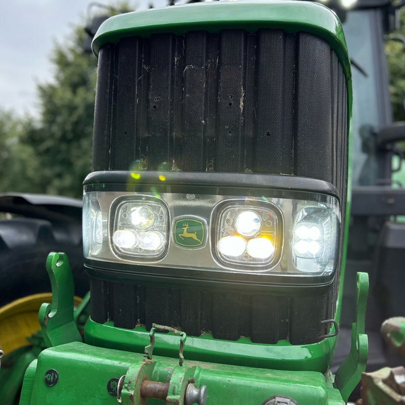 John Deere 30 Series Premium Headlight and Side Worklight - LightComm