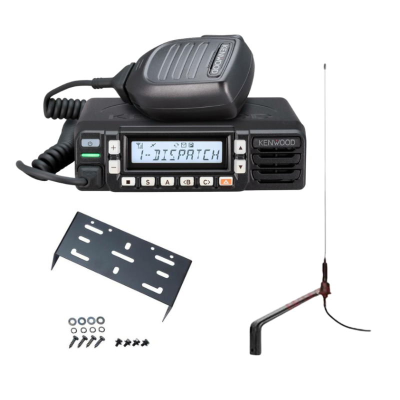 Kenwood NX-1700 VHF Digital Mobile Radio - Complete Agri Kit - LightComm