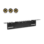 Purelux Universal auxiliary 3 light holder for EU plate - LightComm