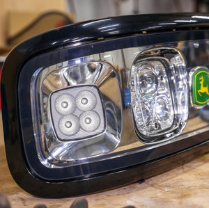 John Deere 30 Series Premium Headlight and Side Worklight - LightComm