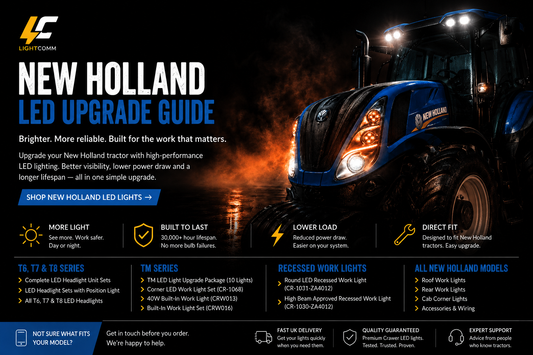 New Holland Tractor LED Lighting Upgrade Guide