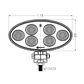 CRAWER CR-1015-40 55W Oval LED Work Light for John Deere