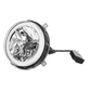Crawer Round LED Headlights with Angel Eyes Position Light For Fendt - CR-3035s