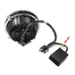 Crawer Round LED Headlights with Angel Eyes Position Light For Fendt - CR-3035s