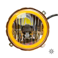 Crawer Round LED Headlights with Angel Eyes Position Light For Fendt - CR-3035s