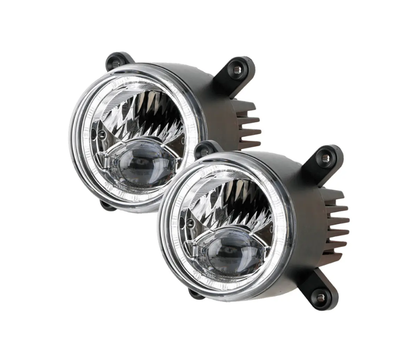 CRAWER LED-hovedlyssett Hyperios med Angel Eyes - CR-3009-P-ND10S