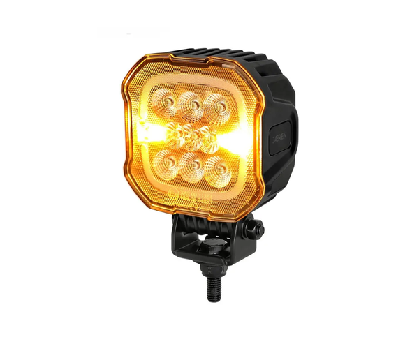 JAEREN LED Work Light with Integrated Flasher & Dual Colour Position Light - JAE-1201