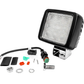 CRAWER CR-1022-90 55W Square LED Work Light – 90° Flood Beam