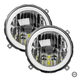 Crawer Round LED Headlights with Angel Eyes Position Light For Fendt - CR-3035s