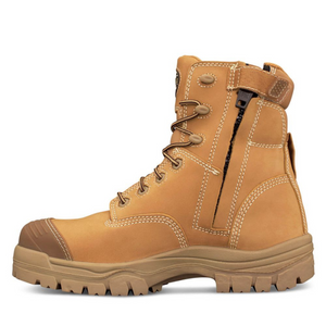 Oliver Footwear 150mm Wheat Zip Sided Work Boot 45-632Z - LightComm