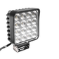 Crawer 48W Universal LED Work Lights Twin Pack – Square 4500 Lumen Lamps with 2m Cable - CR-2001-2