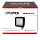 Crawer 45 Watt Square LED Worklight - CR-1023