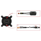 CRAWER Hyperios CR-3007-P-ND5S LED Dipped Beam Headlight Set with HALO