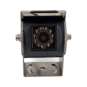Black Reversing Camera Polished Stainless Steel bracket | Sony CCD | 4 pin connector - LightComm