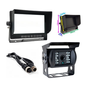 7 Inch Heavy Duty Reversing Camera Kit - LightComm