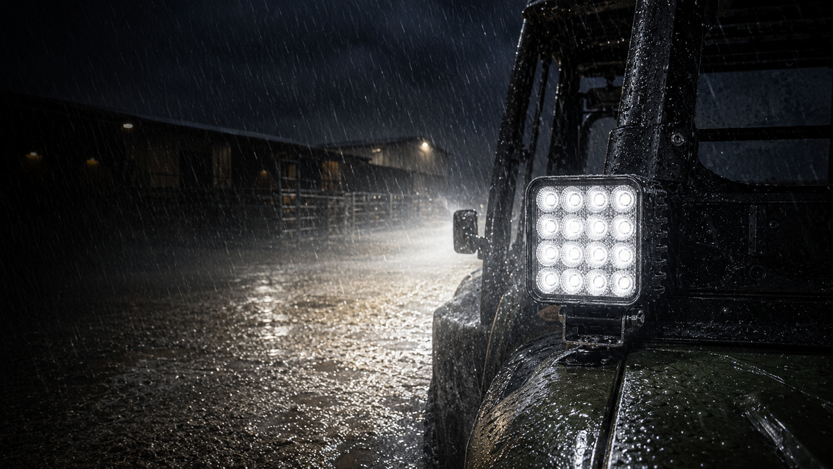 Vehicle LED lighting for 4x4s, vans and agricultural vehicles