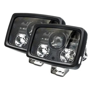 Crawer LED Headlight Set Universal Rectangle - CR-3017S - LightComm