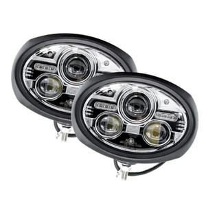 Crawer LED Headlight Set Universal Oval - CR-3018S - LightComm