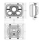 Crawer LED Headlight Set – Fiat Agri Tractors (E-Marked Road Legal)