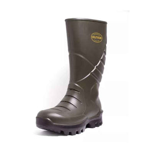 Oliver Footwear 24205-GRN Safety Steel Toe Gumboots Wellingtons