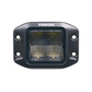 Purelux Black Flush-Mount Square Worklight - 12 cm / 40W / Flood