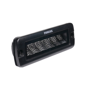 Purelux Black Flush-Mount Slim Worklight - 20 cm / 30W / Flood