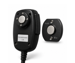 Lightcomm Iron Mic Magnetic Microphone Holder for Two-Way Radio & CB Mics