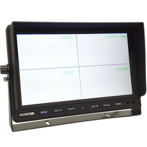 10" Split Screen Monitor (Quad) for reversing cameras - LightComm