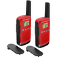 Motorola T42 Licence-Free Red Twin Pack