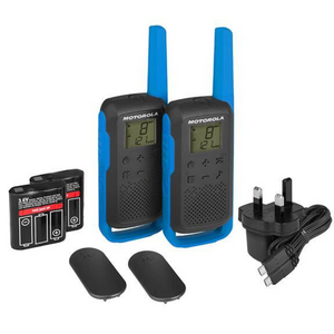 Motorola T62 Talkabout Blue Twin Pack - LightComm