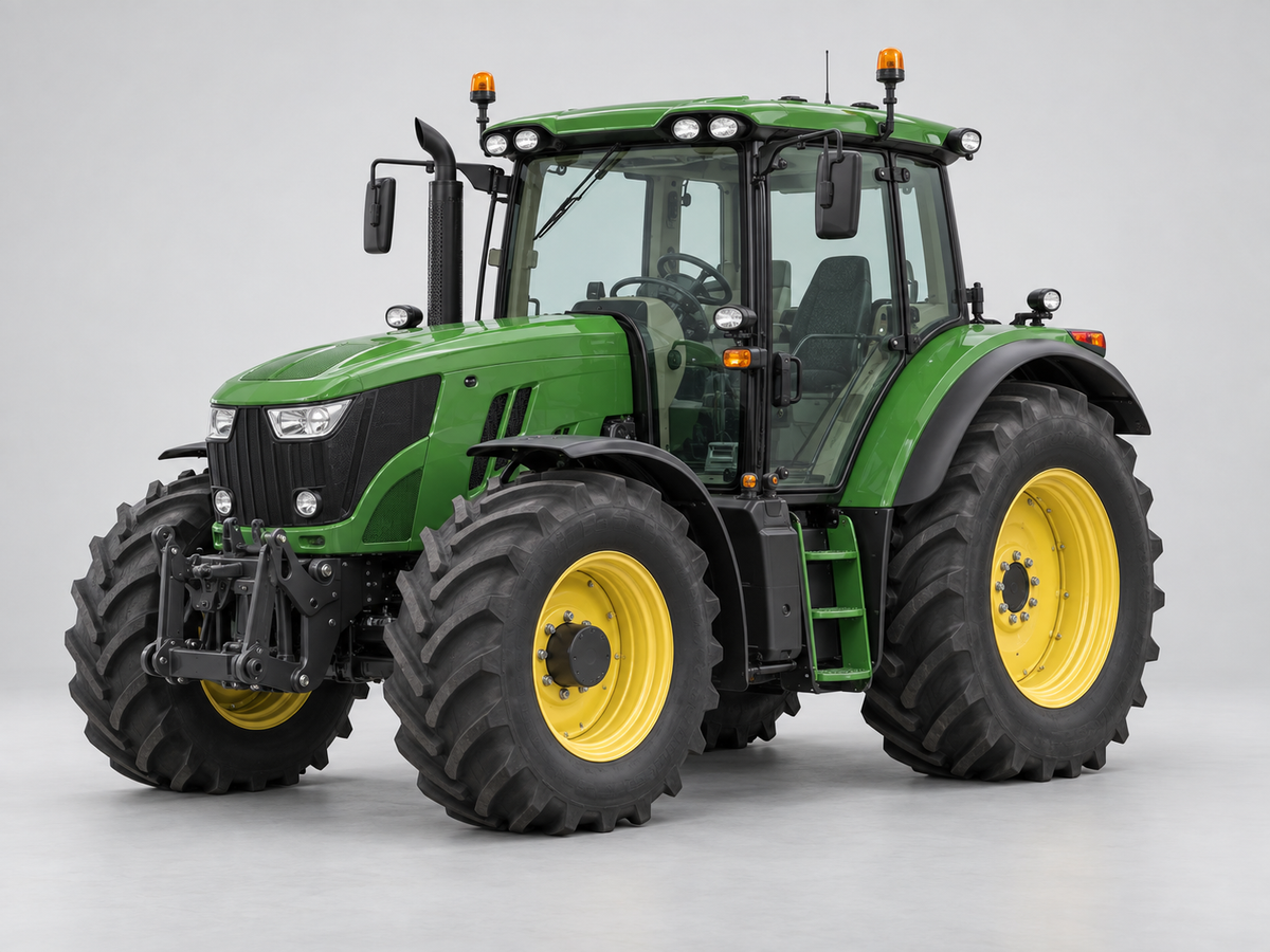 Tractor lighting position guide