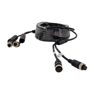 Twin Channel 4 Pin Cables for reversing and rear view cameras - LightComm