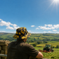 LightComm Outdoor Boonie / Bucket Hat – Yellow & Black Camo